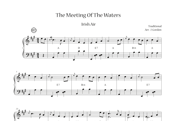 The Meeting Of The Waters (arr. Julia Gordon)