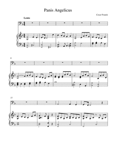 Panis Angelicus (arr. Kaiserin Rebecca)