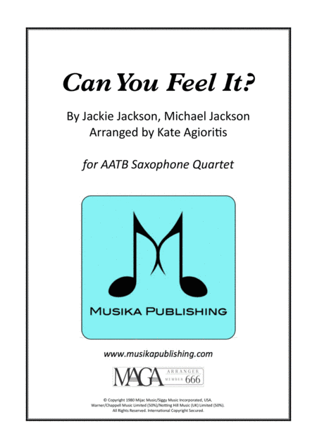 Can You Feel It (arr. Kate Agioritis)
