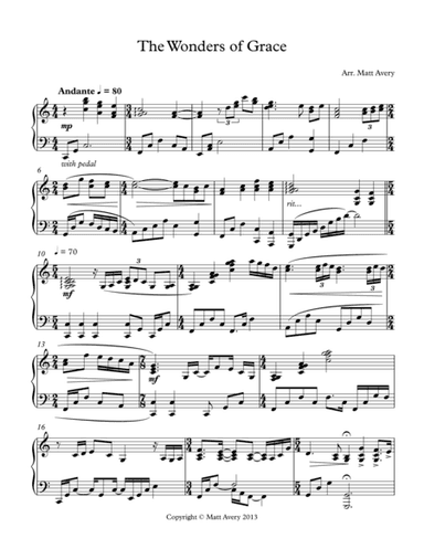 The Wonders of Grace