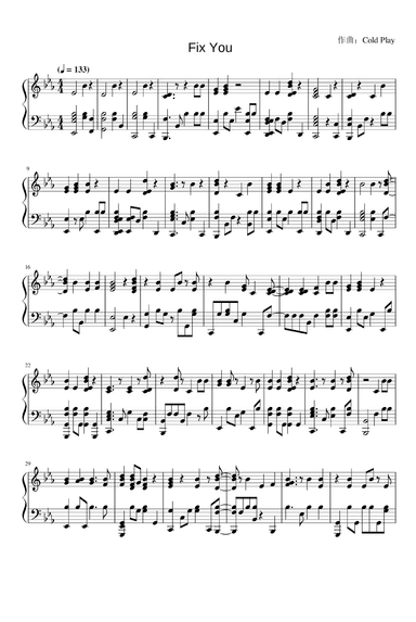 Fix You (arr. Coldplay)