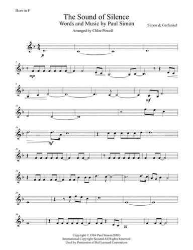 The Sound Of Silence (arr. Chloe Powell)