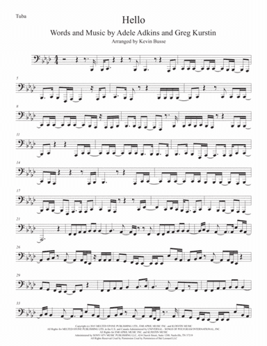 Hello (arr. Kevin Busse)