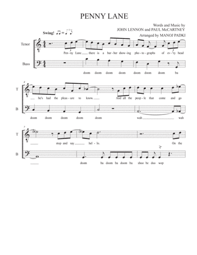 Nowhere Man (arr. Manoj Padki)