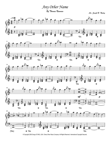 Any Other Name (arr. Joseph B. Neeley)