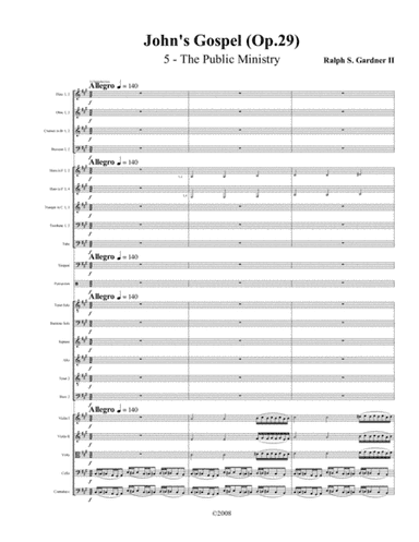 John's Gospel - 5 - The Public Ministry