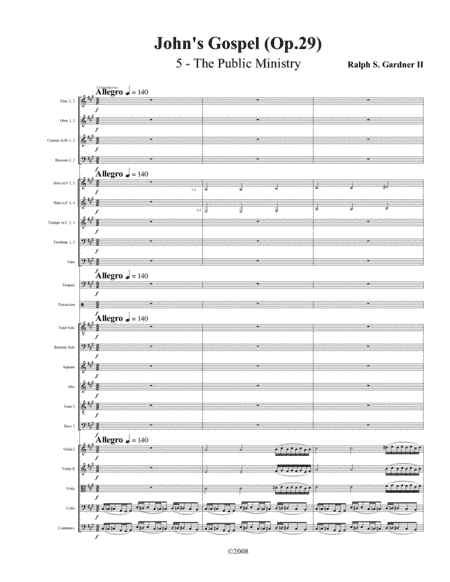 John's Gospel - 5 - The Public Ministry