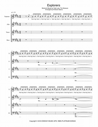 Explorers (arr. Krishan Oberoi)