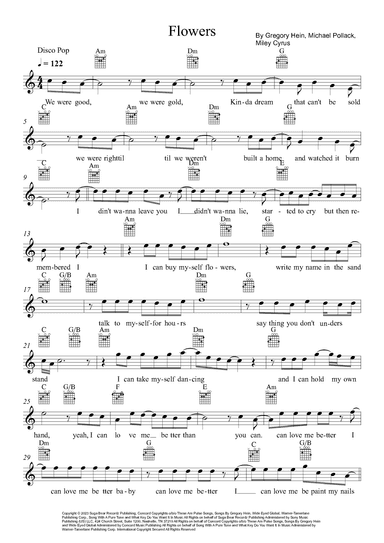 Flowers (arr. Willian Batista Music)
