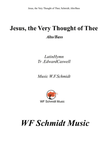 Jesus, the Very Thought of Thee
