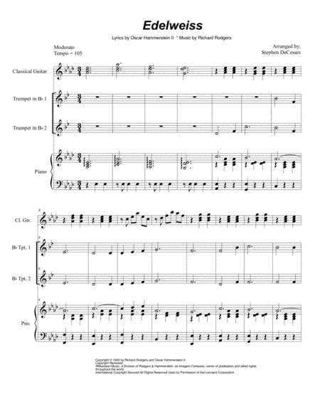 Edelweiss (arr. Stephen DeCesare)