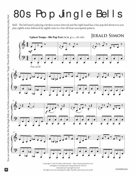 80s POP Jingle Bells (arr. Jerald Simon)