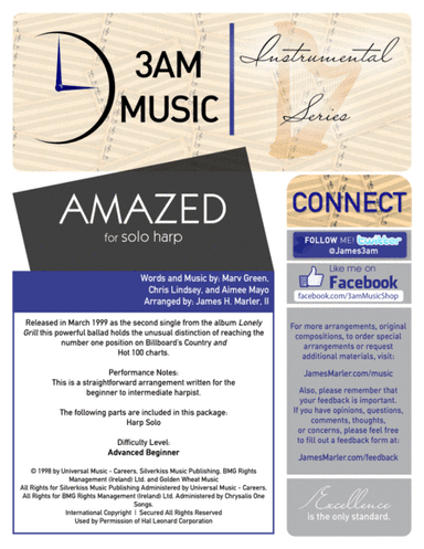 Amazed (arr. James H. Marler, II)