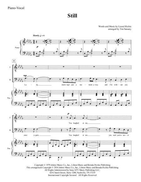 Still (arr. Tim Sarsany)