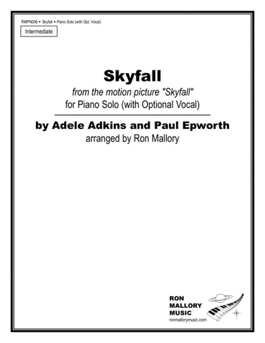 Skyfall (arr. Ron Mallory)