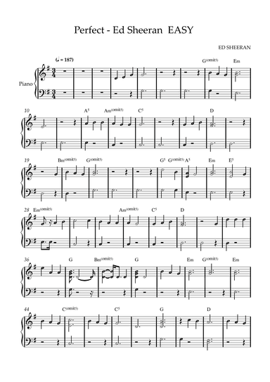 Perfect (arr. ezequiel zeferino)