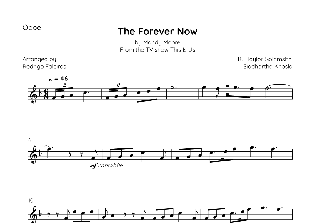 The Forever Now (arr. Rodrigo Faleiros)