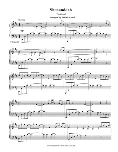 Shenandoah (As performed by SOUNDSKETCH) (arr. Brian Lockard)