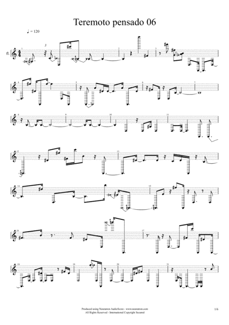 06 Teremoto pensado (arr. Neo)