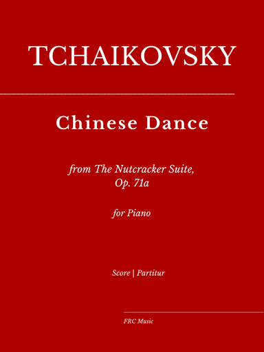 Chinese Dance from The Nutcracker Suite, Op. 71a (arr. Flavio Regis Cunha)
