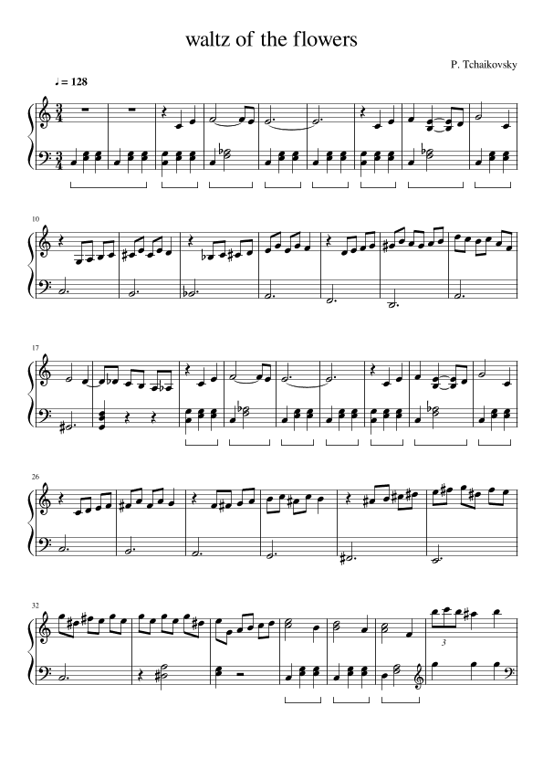 Waltz Of The Flowers Medley (arr. Gianluca Giovannetti)