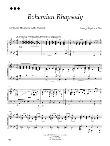 Bohemian Rhapsody (arr. Lorie Line)