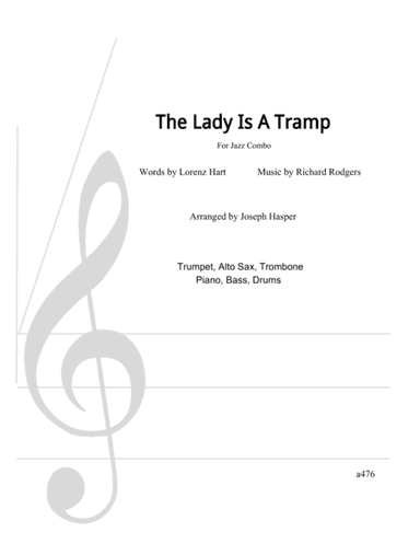 The Lady Is A Tramp (arr. Joe Hasper)