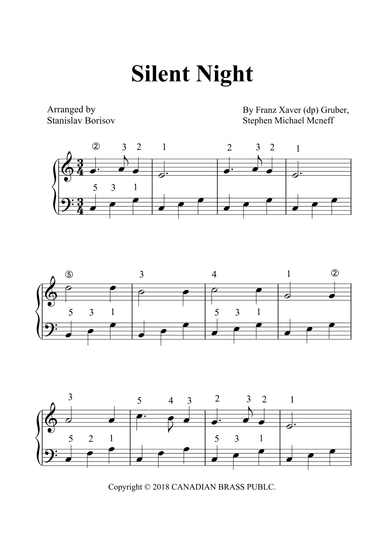 Silent Night (arr. Stanislav Borisov)
