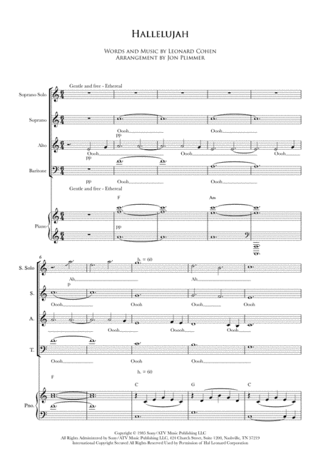 Hallelujah (arr. J. Plimmer)