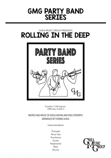 Rolling In The Deep (arr. Thomas Ghea)
