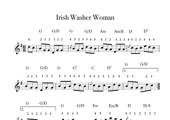 The Irish Washerwoman (arr. Gerry Nulty)