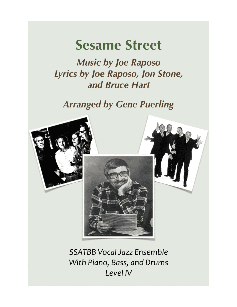 Sesame Street Theme (arr. Gene Puerling)