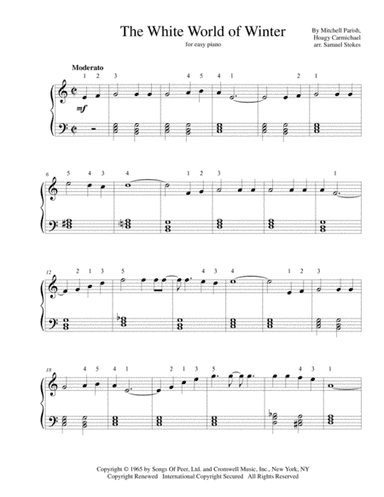 The White World Of Winter (arr. Samuel Stokes)