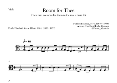 Room for Thee (arr. Davi Rocha Campos)