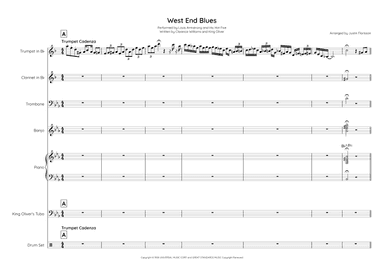 West End Blues (arr. Justin Florisson)