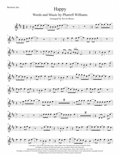 Happy (arr. Kevin Busse)