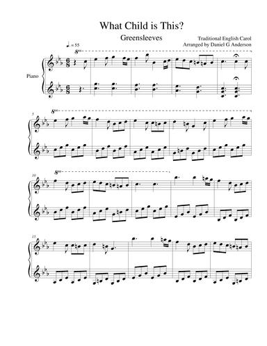What Child Is This? (arr. Daniel Anderson)