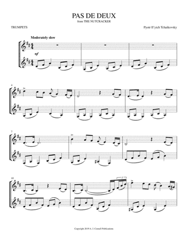 Pas de Deux (from The Nutcracker) (arr. Mark Phillips)