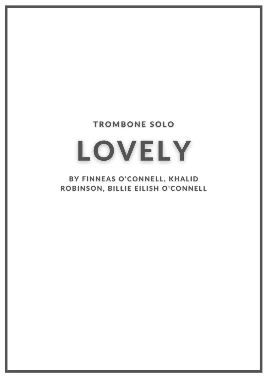 Lovely (arr. Douglas Wattson)