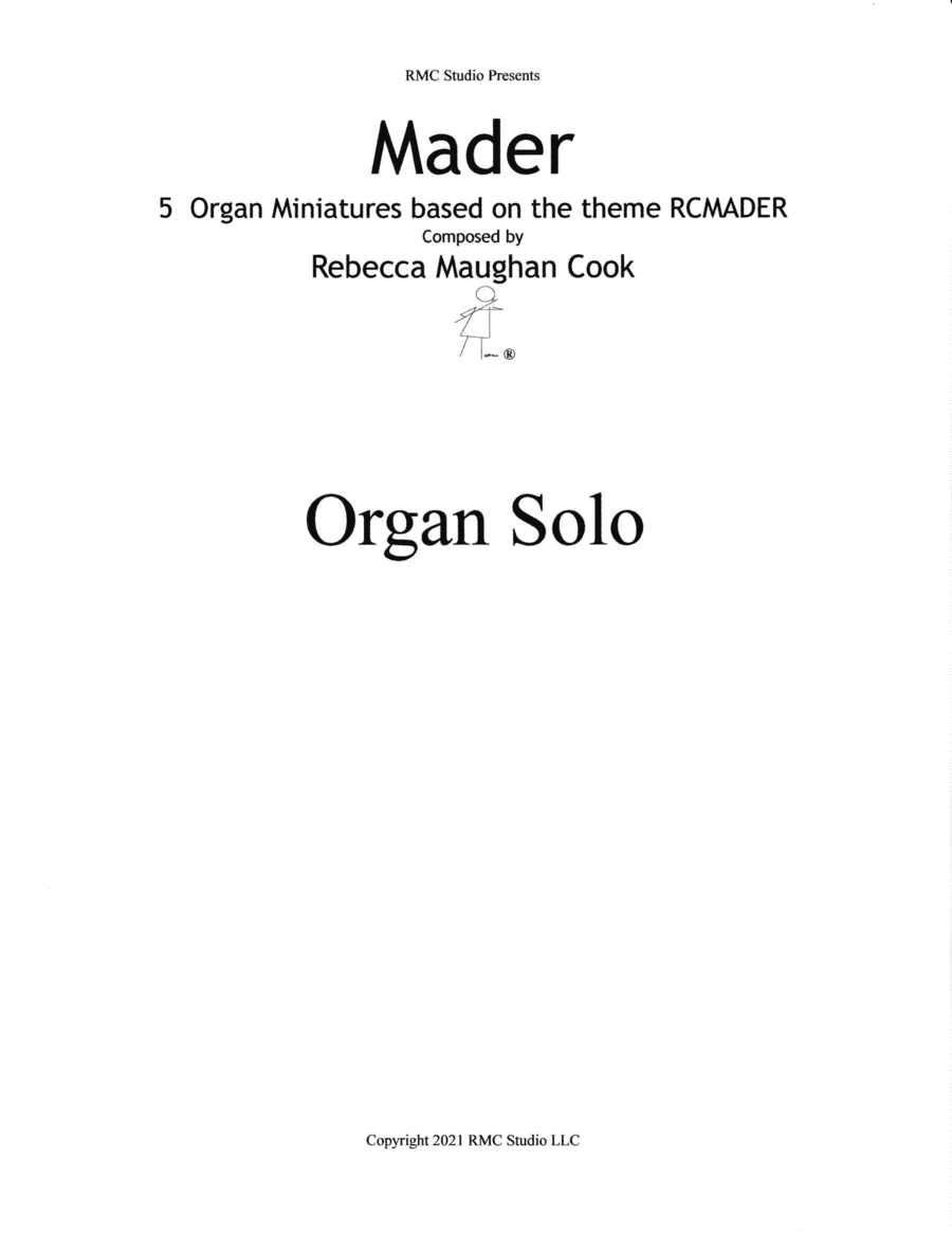 MADER  5 Organ Miniatures