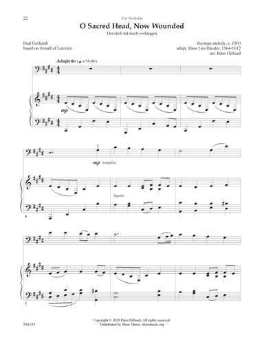 O Sacred Head, Now Wounded (arr. Peter Hilliard)