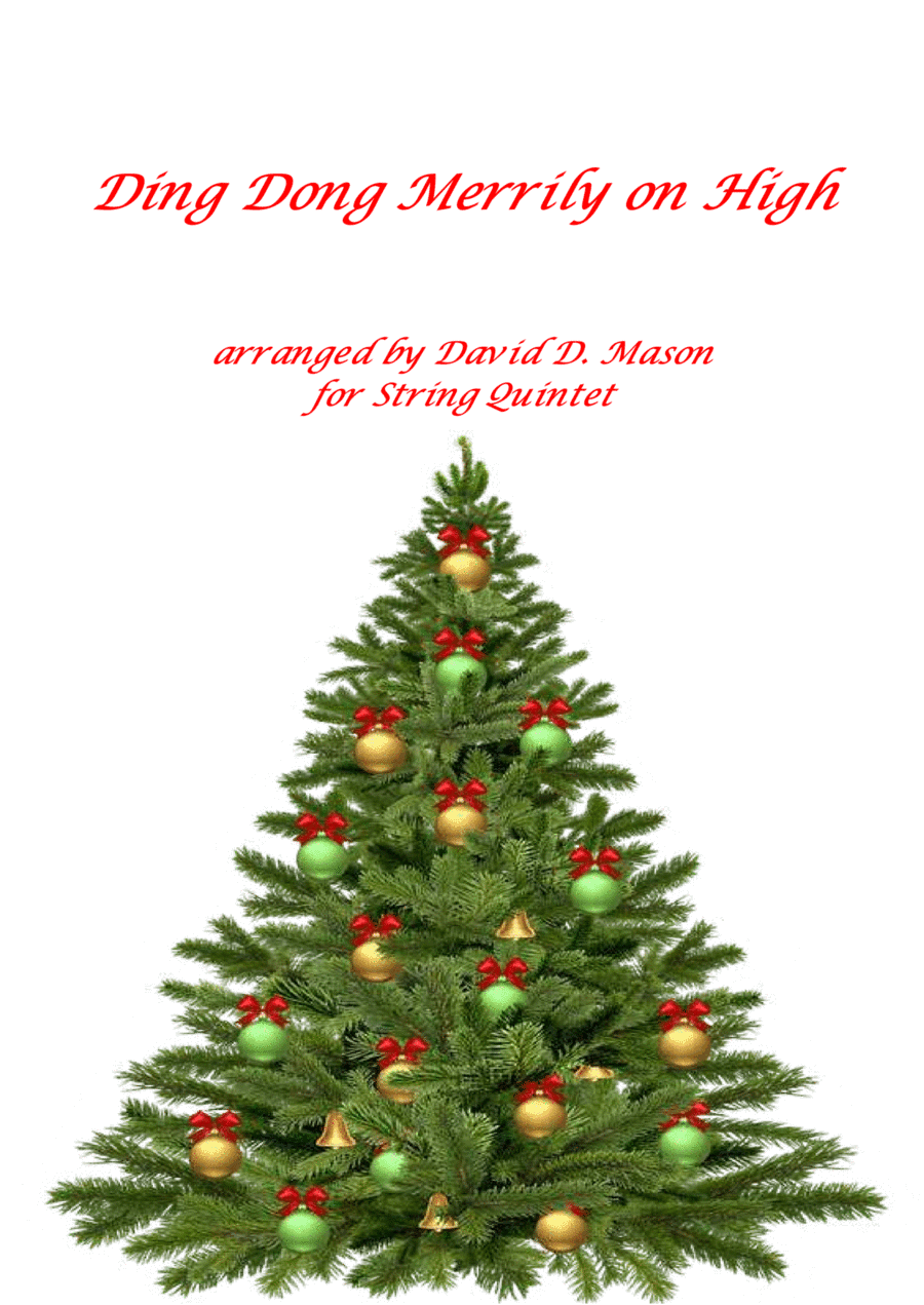 Ding Dong Merrily on High (arr. David D. Mason)