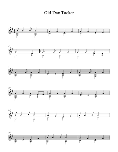 Old Dan Tucker - American Traditional Song (arr. Milan Mitic)