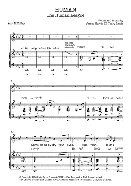 Human (arr. M Colley)
