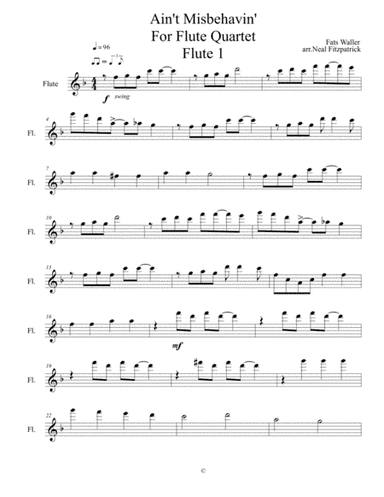 Ain't Misbehavin' (arr. Neal Fitzpatrick)
