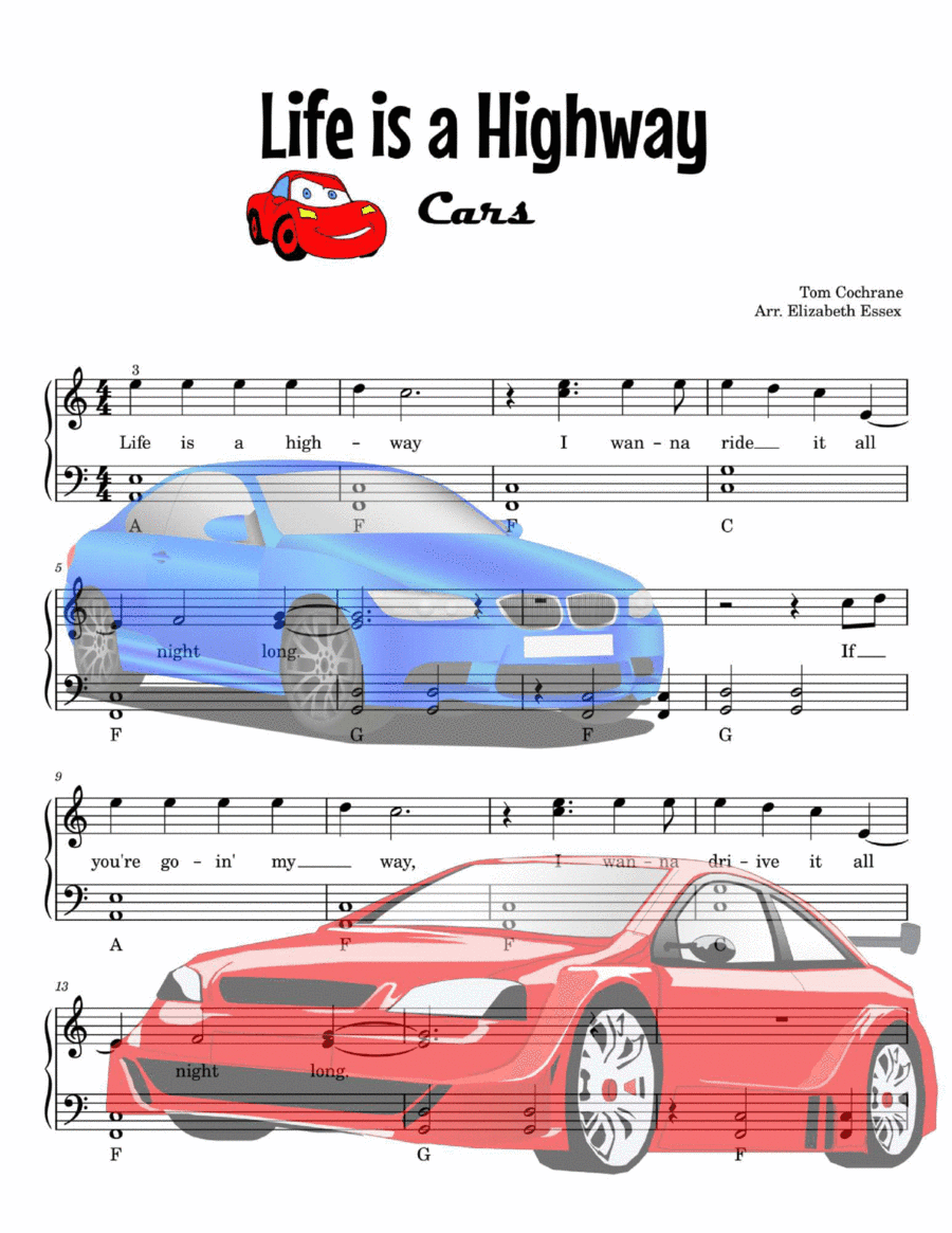 Life Is A Highway (arr. Elizabeth Essex)
