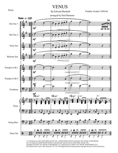 Venus (arr. Paul Hemmer)
