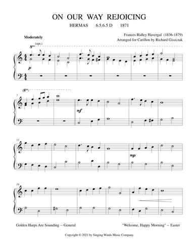 On Our Way Rejoicing (HERMAS) (arr. Richard Giszczak)