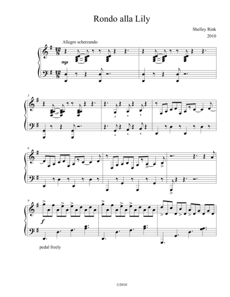 Rondo alla Lily
