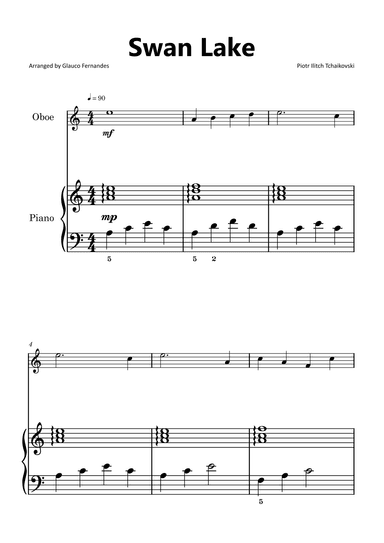 Swan Lake (arr. Glauco Fernandes)